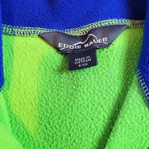 #2 EDDIE BAUER Fleece Jacket, Boys, Sz Small - Picture 2 of 5